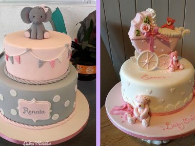 Baby Shower πάρτι: 10 εντυπωσιακές τούρτες για κοριτσάκι που πρέπει να δείτε (pics)