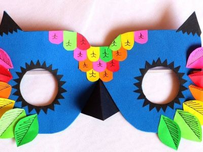 DIY: Αποκριάτικη μάσκα κουκουβάγια - Δείτε πώς θα τη φτιάξετε (vid)