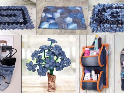 #Μένουμε_Σπίτι - Αξιοποιήστε τα παλιά τζιν και φτιάξτε χρήσιμα αντικείμενα & διακοσμητικά (vid)