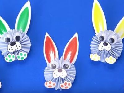 #Μένουμε_Σπίτι: Πασχαλινά λαγουδάκια από χαρτί που μπορούμε να φτιάξουμε εύκολα με τα παιδιά (vid)