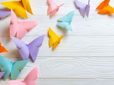 #Mένουμε_Σπίτι και φτιάχνουμε πεταλούδες από origami - Δείτε πώς (vid)