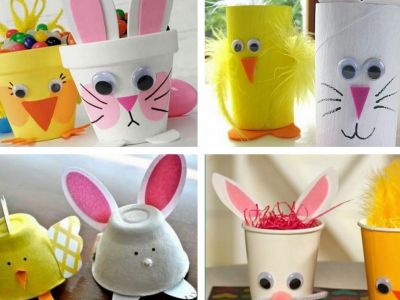 DIY: Εύκολες πασχαλινές κατασκευές για παιδιά με υλικά που έχετε σπίτι σας (vid)