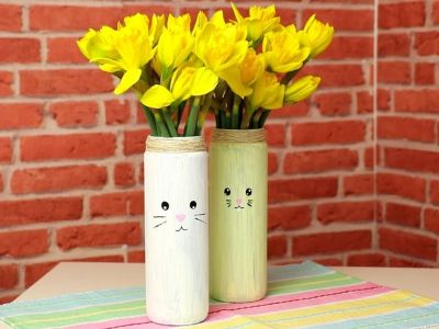 #Μένουμε_Σπίτι: Φτιάξτε υπέροχα πασχαλινά βάζα για να διακοσμήσετε το σπίτι σας (vid)