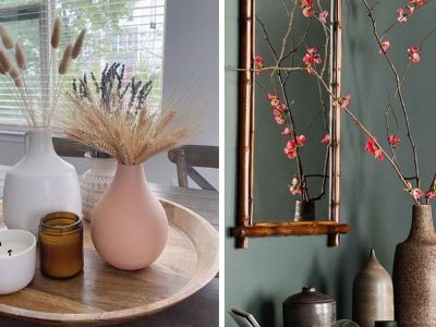 Δέκα υπέροχες ιδέες για να διακοσμήσετε τα βάζα στο σπίτι σας (pics)