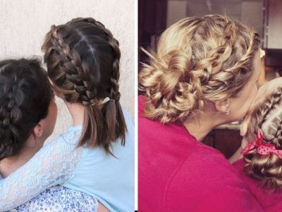 Έξι χτενίσματα που μπορείτε να κάνετε για τη Γιορτή της Μητέρας και να είστε ασορτί με την κόρη σας