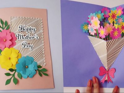 Γιορτή της Μητέρας: Δείτε πώς θα φτιάξετε μία εντυπωσιακή 3D κάρτα με τα παιδιά (vid)