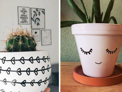 Ζωγραφίστε τις γλάστρες και μεταμορφώστε το μπαλκόνι σας - Δείτε ιδέες (pics)