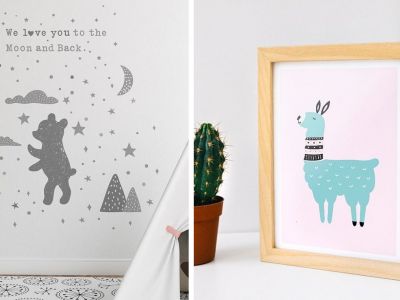 Οκτώ ιδέες για διακοσμήσετε τους τοίχους του παιδικού δωματίου (pics)