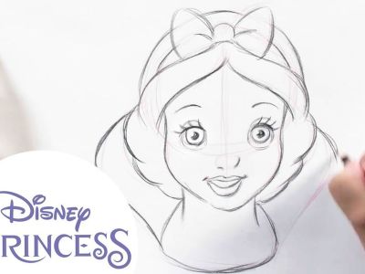 Ζωγραφική για παιδιά: Έτσι θα σχεδιάσετε την Χιονάτη βήμα-βήμα (vid)