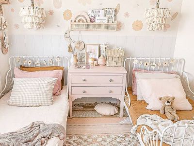 Ρομαντικά κοριτσίστικα δωμάτια: Όμορφες και απλές ιδέες διακόσμησης (pics)