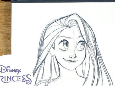 Ζωγραφική για παιδιά: Δείτε πώς θα σχεδιάσετε τη Ραπουνζέλ βήμα - βήμα (vid)