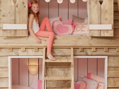 Κουκέτες για κορίτσια: Φανταστικές ιδέες για το παιδικό δωμάτιο (vid)