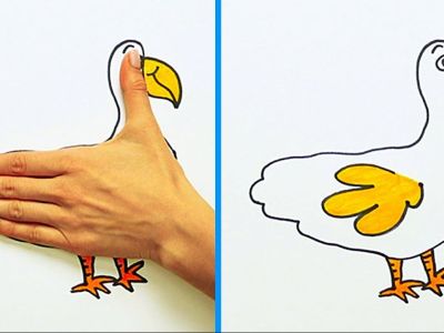 30 απίθανες ζωγραφιές σε λίγα μόλις λεπτά - Δείτε πώς θα τις κάνετε (vid)