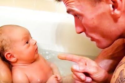 Ξεκαρδιστικό βίντεο: Μπαμπάδες και μωρά σε απολαυστικά στιγμιότυπα (vid)