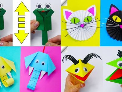 Κατασκευές για παιδιά: Δείτε πόσα ζωάκια μπορείτε να φτιάξετε με χαρτί