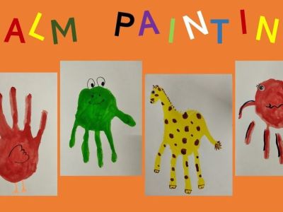 Ζωγραφική για παιδιά: Δείτε τι μπορείτε να φτιάξετε με την παλάμη σας