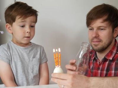 Το πείραμα με αυγό που θα εντυπωσιάσει τα παιδιά (vid)