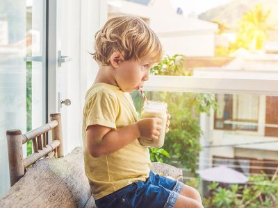 Smoothie που θα γεμίσει ενέργεια το νηπιάκι σας