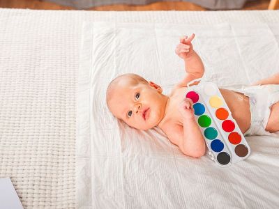 Δραστηριότητες για μωρό ενός μηνός (1 μήνα)