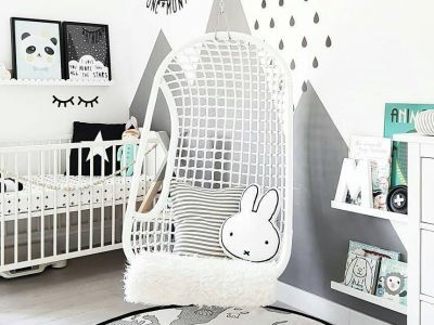 Απίθανα παιδικά δωμάτια σε μαύρο και άσπρο (vid)