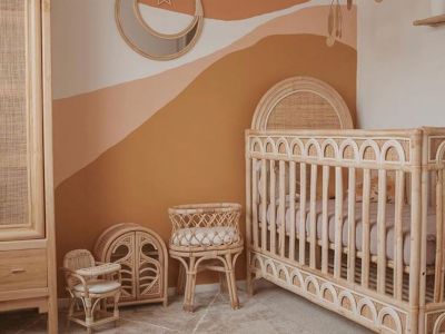 Γήινα χρώματα στο παιδικό δωμάτιο: 10 ιδέες διακόσμησης (pics)