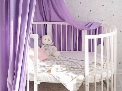 Μωβ στο παιδικό δωμάτιο: Γιατί να επιλέξετε το συγκεκριμένο χρώμα