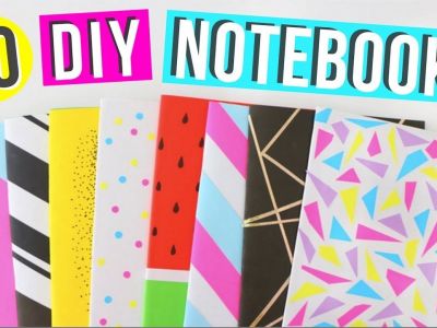 #BackToSchool: Φτιάξτε τετράδια με εντυπωσιακά εξώφυλλα - Δείτε πώς