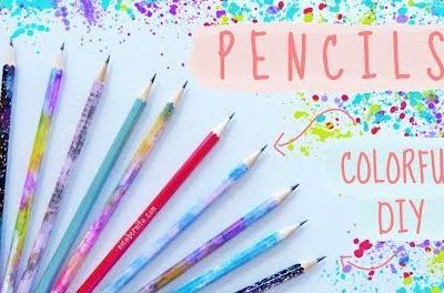 DIY - Φτιάξτε εντυπωσιακά μολύβια για τη νέα σχολική χρονιά