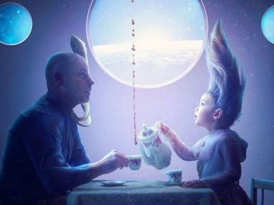 Μπαμπάς δημιουργεί απίθανες εικόνες με φωτογραφίες των παιδιών του