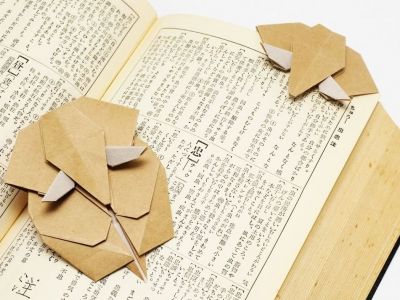 Κατασκευές origami: Φτιάξτε σελιδοδείκτη ελεφαντάκι εύκολα και γρήγορα