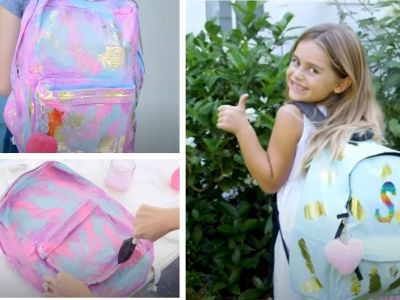 #BackToSchool: Τρεις τρόποι για να διακοσμήσετε τη σχολική τσάντα