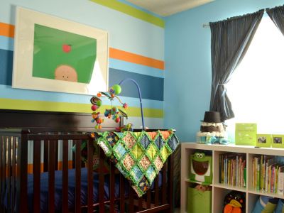 Ριγέ στο παιδικό δωμάτιο: Δείτε απίθανες ιδέες για αγόρια και κορίτσια