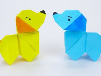 Χειροτεχνίες για παιδιά: Μαθαίνουμε να φτιάχνουμε ζωάκια origami