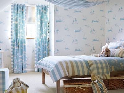 Κουρτίνες για το παιδικό δωμάτιο: Ιδέες για σχέδια και χρώματα