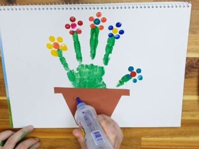 Ζωγραφική για παιδιά: Εντυπωσιακές ζωγραφιές με την παλάμη του χεριού σας