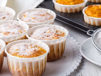 Υγιεινά muffin κολοκύθας (vid)