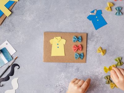 Πρωτότυπες χειροτεχνίες για παιδιά με ζυμαρικά (vid)