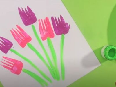 Φτιάξετε απίθανες ζωγραφιές αξιοποιώντας αντικείμενα του σπιτιού