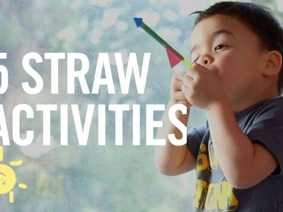 Πέντε παιχνίδια με καλαμάκια για διασκεδαστικά απογεύματα στο σπίτι