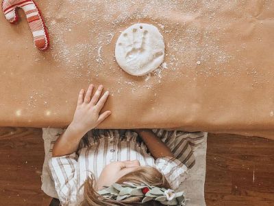Ζύμη για χριστουγεννιάτικα στολίδια (pics+vid)