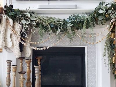 Χριστουγεννιάτικη διακόσμηση: Ιδέες για να στολίσετε το τζάκι σας (pics)