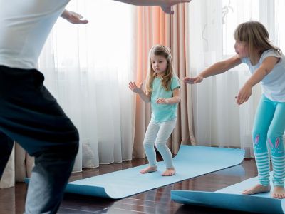 Γυμναστική για παιδιά: 5λεπτό πρόγραμμα γυμναστικής