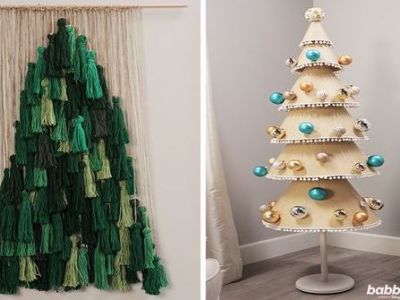 Δεν έχετε χριστουγεννιάτικο δέντρο; Φτιάξτε ένα με τέσσερις τρόπους