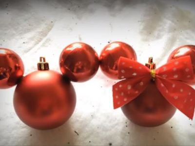 Χριστουγεννιάτικη διακόσμηση: Φτιάξτε στολίδια εμπνευσμένα από τη Disney