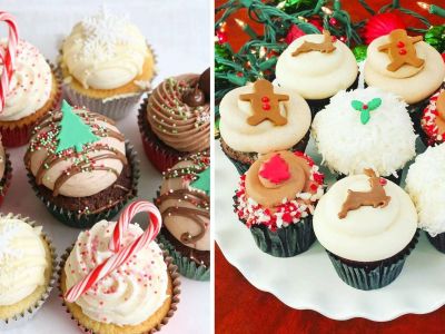 Ιδέες για χριστουγεννιάτικα cupcakes που μπορείτε να φτιάξετε με τα παιδιά