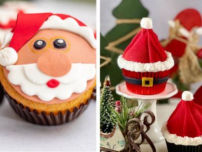 5+1 ιδέες για γιορτινά cupcakes Άγιος Βασίλης (pics)