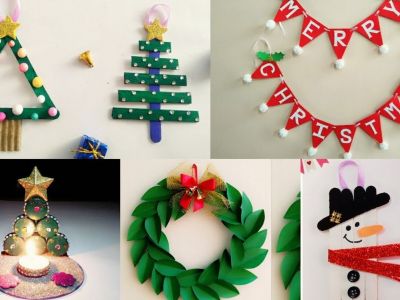 Ιδέες για χριστουγεννιάτικη διακόσμηση της τελευταίας στιγμής