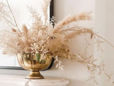 Αποξηραμένα λουλούδια: Έρχονται να επαναπροσδιορίσουν το home deco