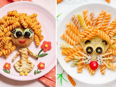 Παιχνιδιάρικα πιάτα με ζυμαρικά που θα ενθουσιάσουν τα παιδιά (pics)