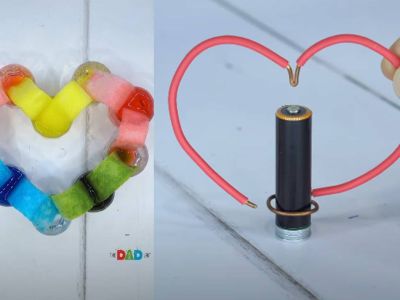 Τρία πειράματα για παιδιά εμπνευσμένα από τον Άγιο Βαλεντίνο